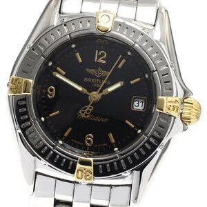 BREITLING Calistino B52045.1 Date black Dial Quartz Ladies Watch_894265